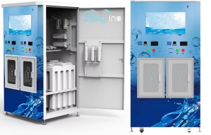 臭氧发生器在售水机和水箱杀菌消毒产品的应用